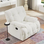 Fauteuil inclinable pivotant à 360° Vert / Blanc / Rose / Jaune – 1 place