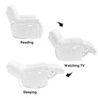 Fauteuil inclinable pivotant à 360° Vert / Blanc / Rose / Jaune – 1 place