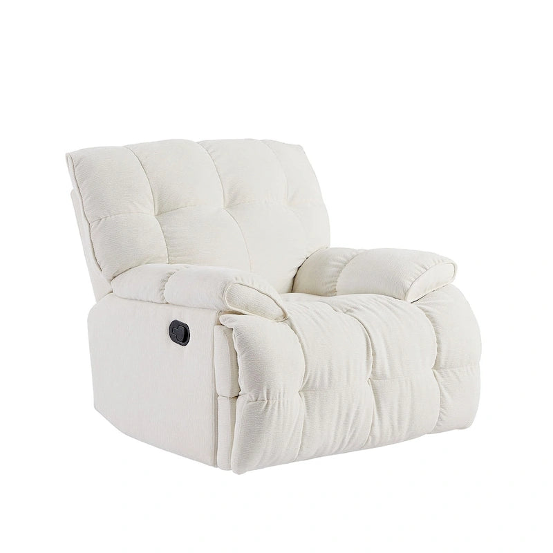 Fauteuil inclinable pivotant à 360° Vert / Blanc / Rose / Jaune – 1 place