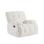 Fauteuil inclinable pivotant à 360° Vert / Blanc / Rose / Jaune – 1 place