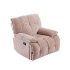 Fauteuil inclinable pivotant à 360° Vert / Blanc / Rose / Jaune – 1 place