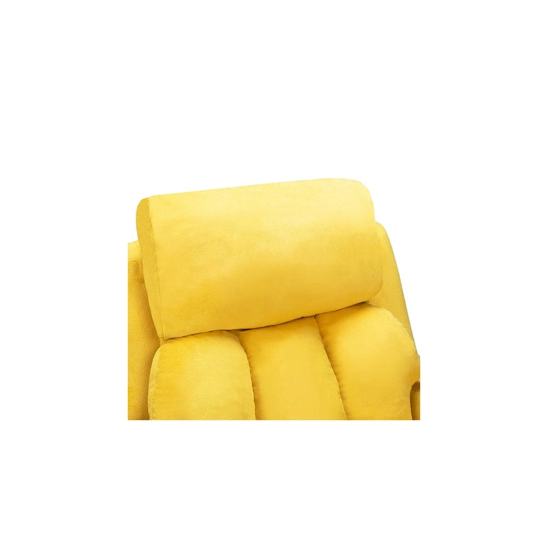 Fauteuil inclinable multicolore pour enfants avec repose-pieds et 2 porte-gobelets – Style ludique, pour 1 enfant