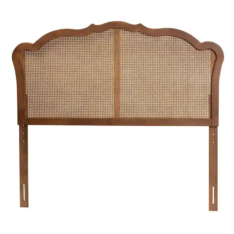 Tête de lit en bois de frêne et rotin – Style traditionnel, pour 1 à 2 personnes