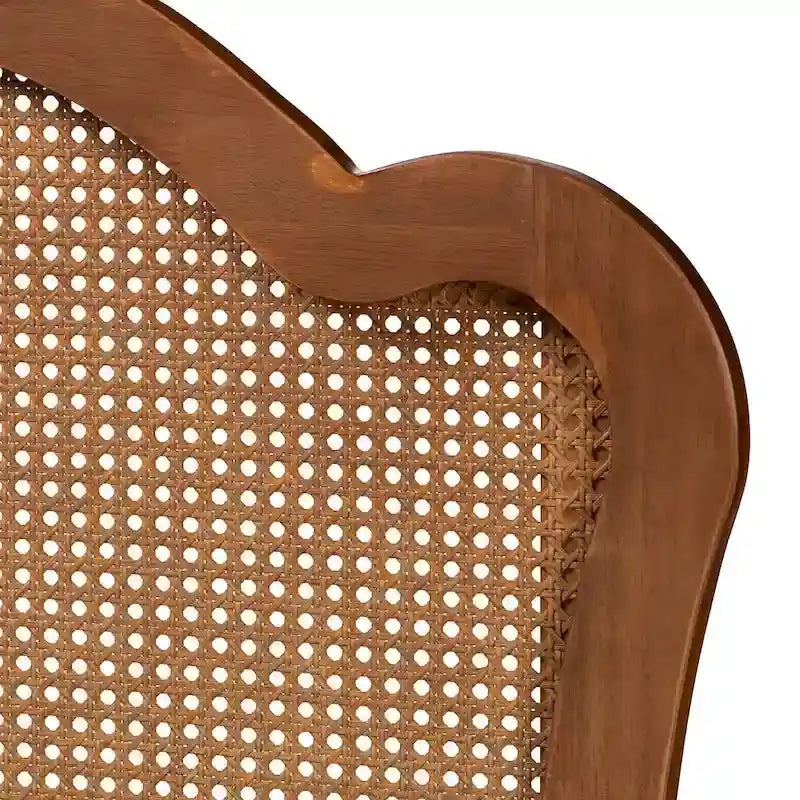 Tête de lit en bois de frêne et rotin – Style traditionnel, pour 1 à 2 personnes