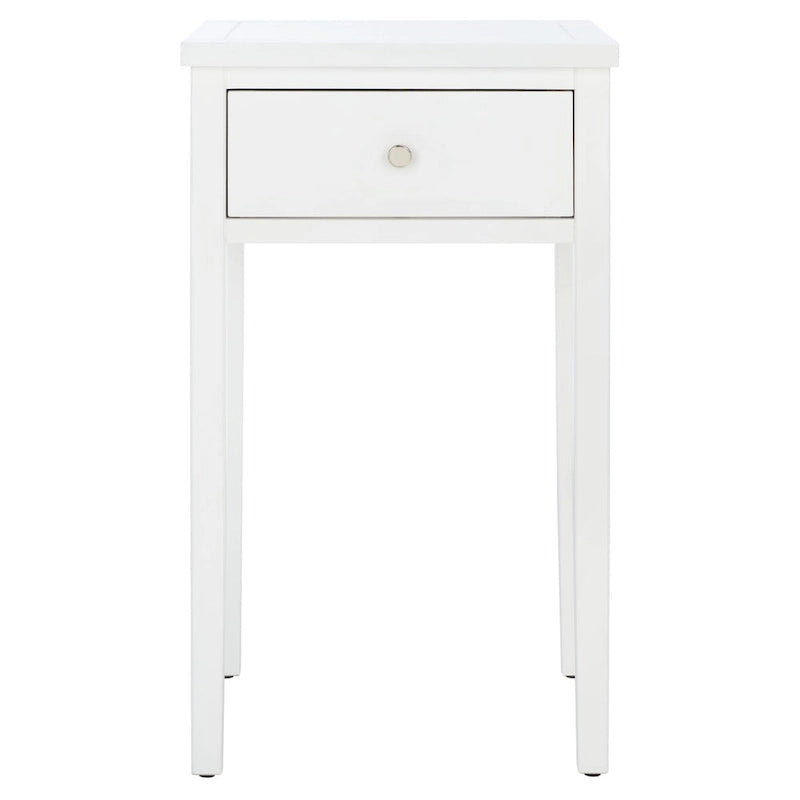 Table d'appoint individuelle en bois d'orme vert sarcelle foncé / gris cendré / bouleau blanc / blanc / marron