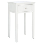 Table d'appoint individuelle en bois d'orme vert sarcelle foncé / gris cendré / bouleau blanc / blanc / marron