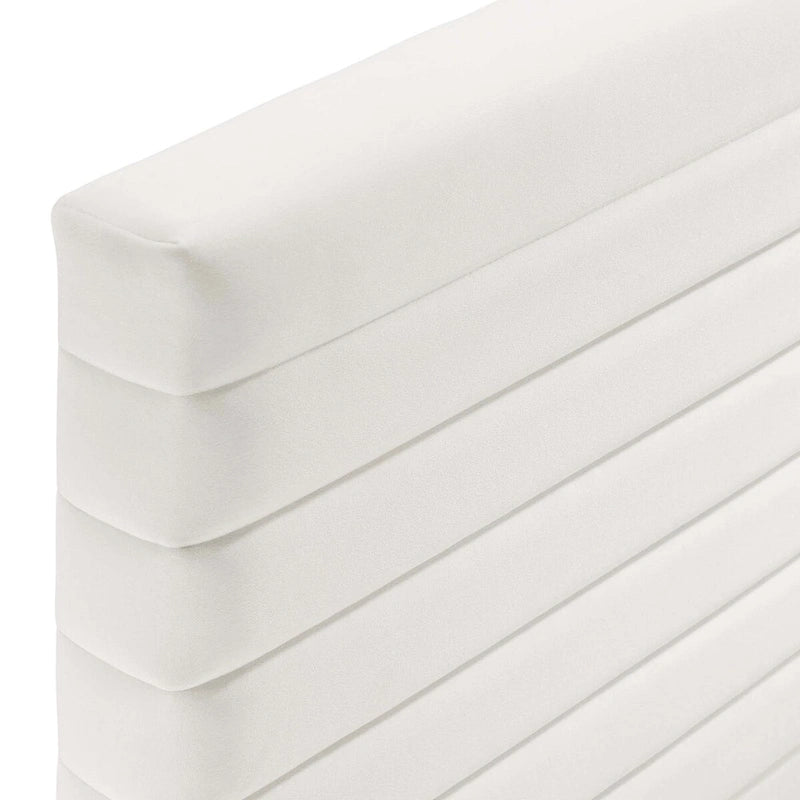 Tête de lit capitonnée en velours multicolore – Style Glam moderne, utilisation 1 à 2 personnes
