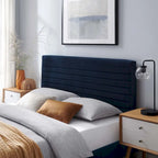 Tête de lit capitonnée en velours multicolore – Style Glam moderne, utilisation 1 à 2 personnes