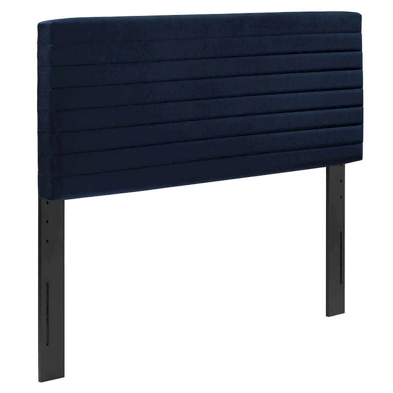 Tête de lit capitonnée en velours multicolore – Style Glam moderne, utilisation 1 à 2 personnes