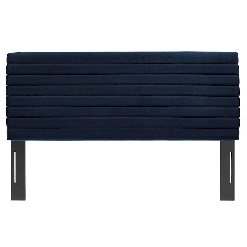 Tête de lit capitonnée en velours multicolore – Style Glam moderne, utilisation 1 à 2 personnes