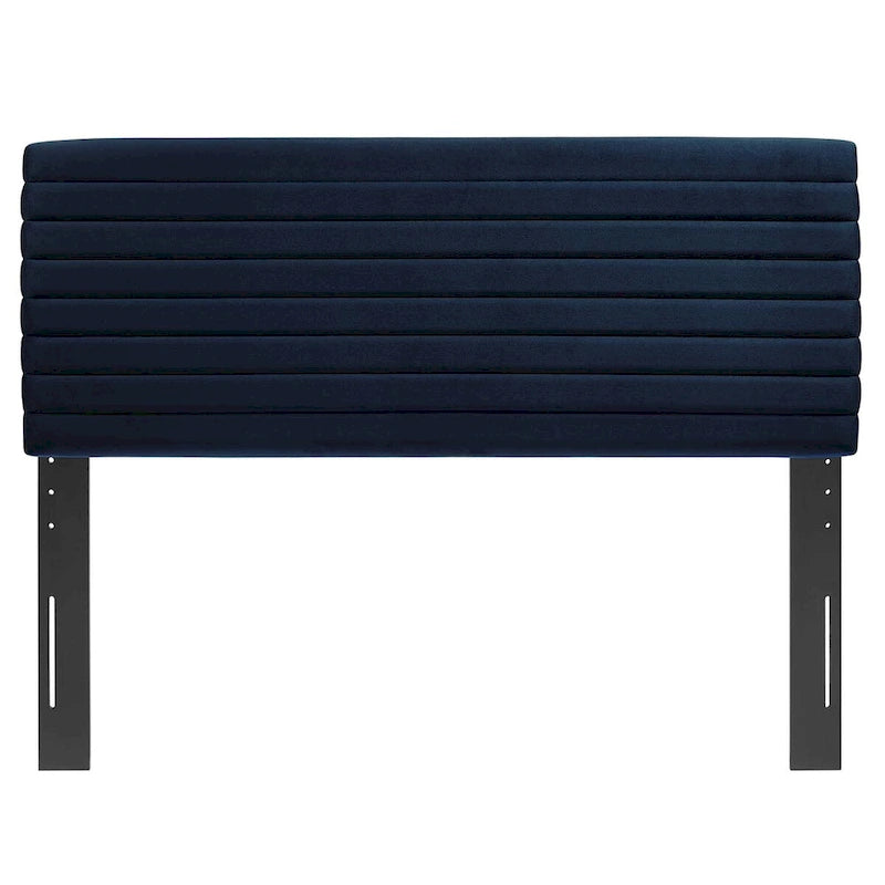 Tête de lit capitonnée en velours multicolore – Style Glam moderne, utilisation 1 à 2 personnes