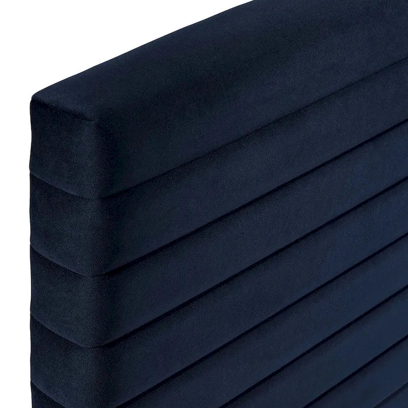 Tête de lit capitonnée en velours multicolore – Style Glam moderne, utilisation 1 à 2 personnes
