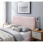 Tête de lit capitonnée en velours multicolore – Style Glam moderne, utilisation 1 à 2 personnes