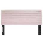 Tête de lit capitonnée en velours multicolore – Style Glam moderne, utilisation 1 à 2 personnes