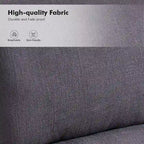 Fauteuil inclinable manuel à oreilles – Anthracite / Avoine / Bleu / Gris / Ivoire – Style traditionnel, 1 personne