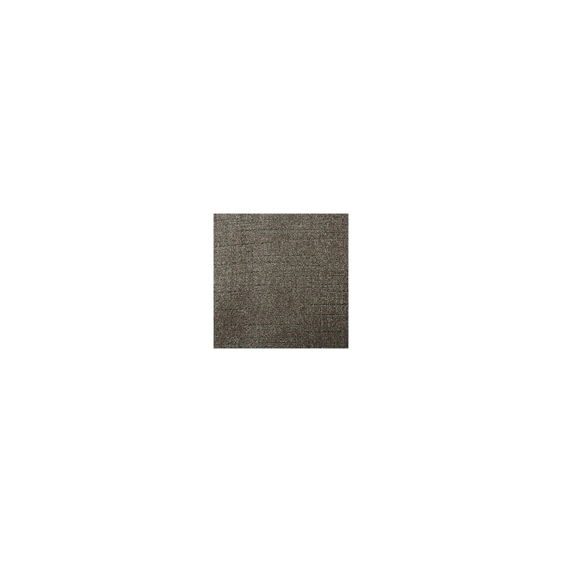 Fauteuil d'appoint surdimensionné en polyester couleur taupe/muscade avec coussin décoratif – 1 place