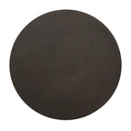 Table d'appoint ronde en métal – Noir / Or / Crème, Usage unique
