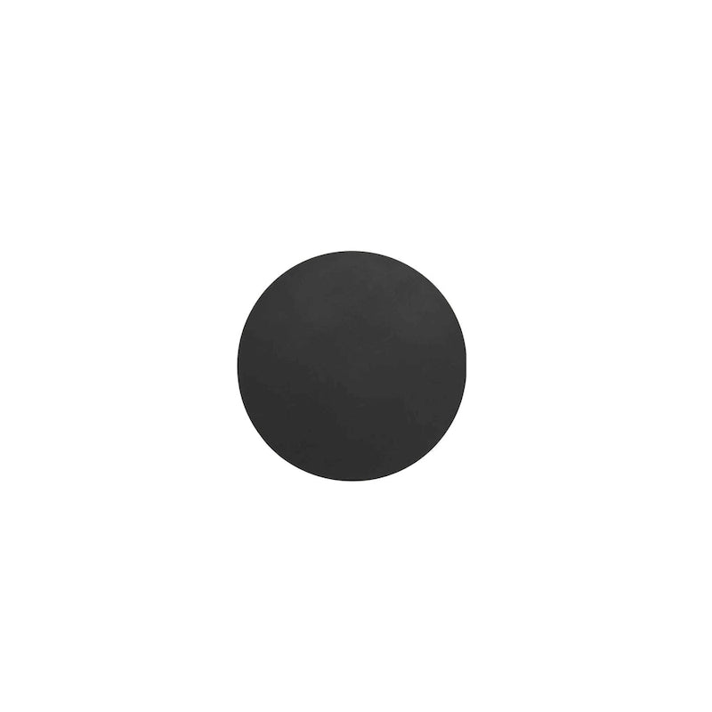 Table d'appoint ronde en métal – Noir / Or / Crème, Usage unique