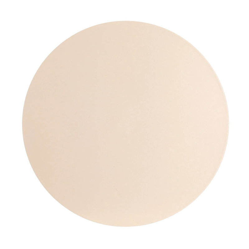 Table d'appoint ronde en métal – Noir / Or / Crème, Usage unique