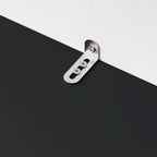 Meuble TV mural 4 pièces noir/blanc avec étagères et tiroirs – Style moderne, pour toute la famille