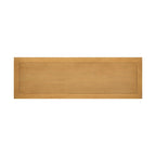 Console en bois massif de couleur gris antique/blanc cassé/expresso/bleu marine antique/bleu rétro/blanc/bleu foncé avec 4 tiroirs, 2 armoires et une étagère inférieure – Unité individuelle