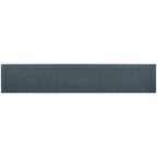 Console rustique expresso avec 4 tiroirs et étagère inférieure – 60 po, une seule unité