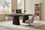 63 Inches Rustic Computer Desk for Home Office