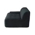 Canapé nuage 3 places vert / noir / gris clair – Style moderne, pour 3 personnes