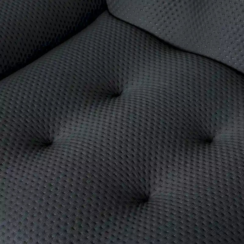 Canapé nuage 3 places vert / noir / gris clair – Style moderne, pour 3 personnes