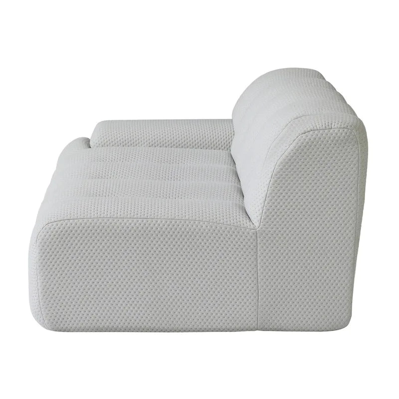 Canapé nuage 3 places vert / noir / gris clair – Style moderne, pour 3 personnes