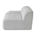 Canapé nuage 3 places vert / noir / gris clair – Style moderne, pour 3 personnes