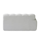 Canapé nuage 3 places vert / noir / gris clair – Style moderne, pour 3 personnes